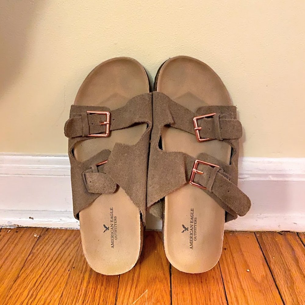 American Eagle Buckle Slides